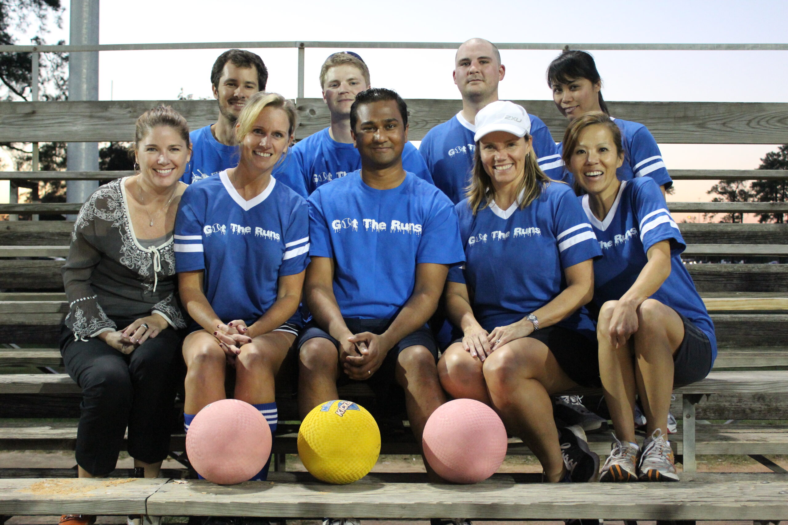 iOffice's very own dodgeball team