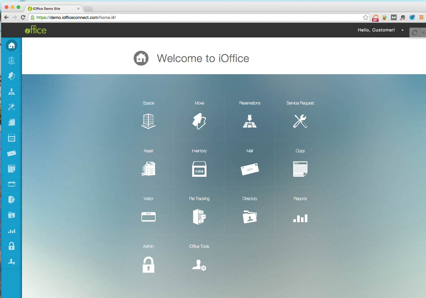 Google Chrome is the browser we recommend with the iOffice FM Software tool.
