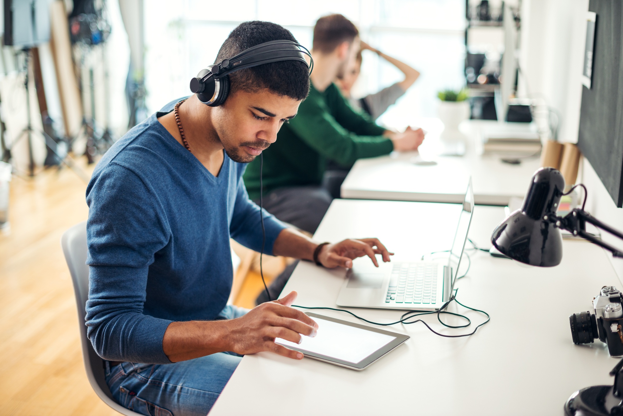 Allow employees to listen to music in the workplace