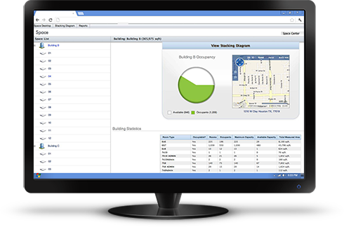 iOffice has a web-based integrated workplace management software tool
