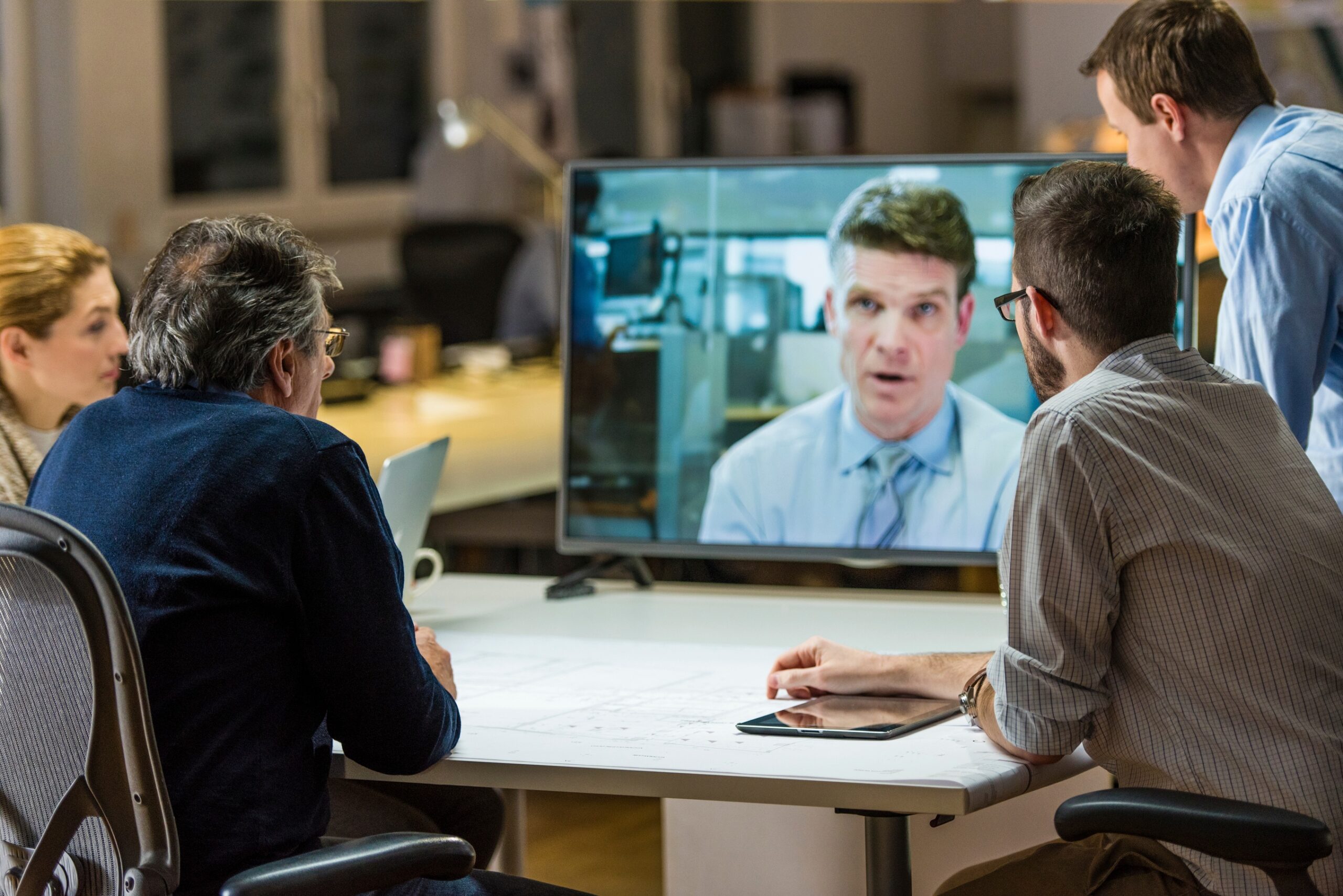 Videoconferencing allows clients to pick up body language cues