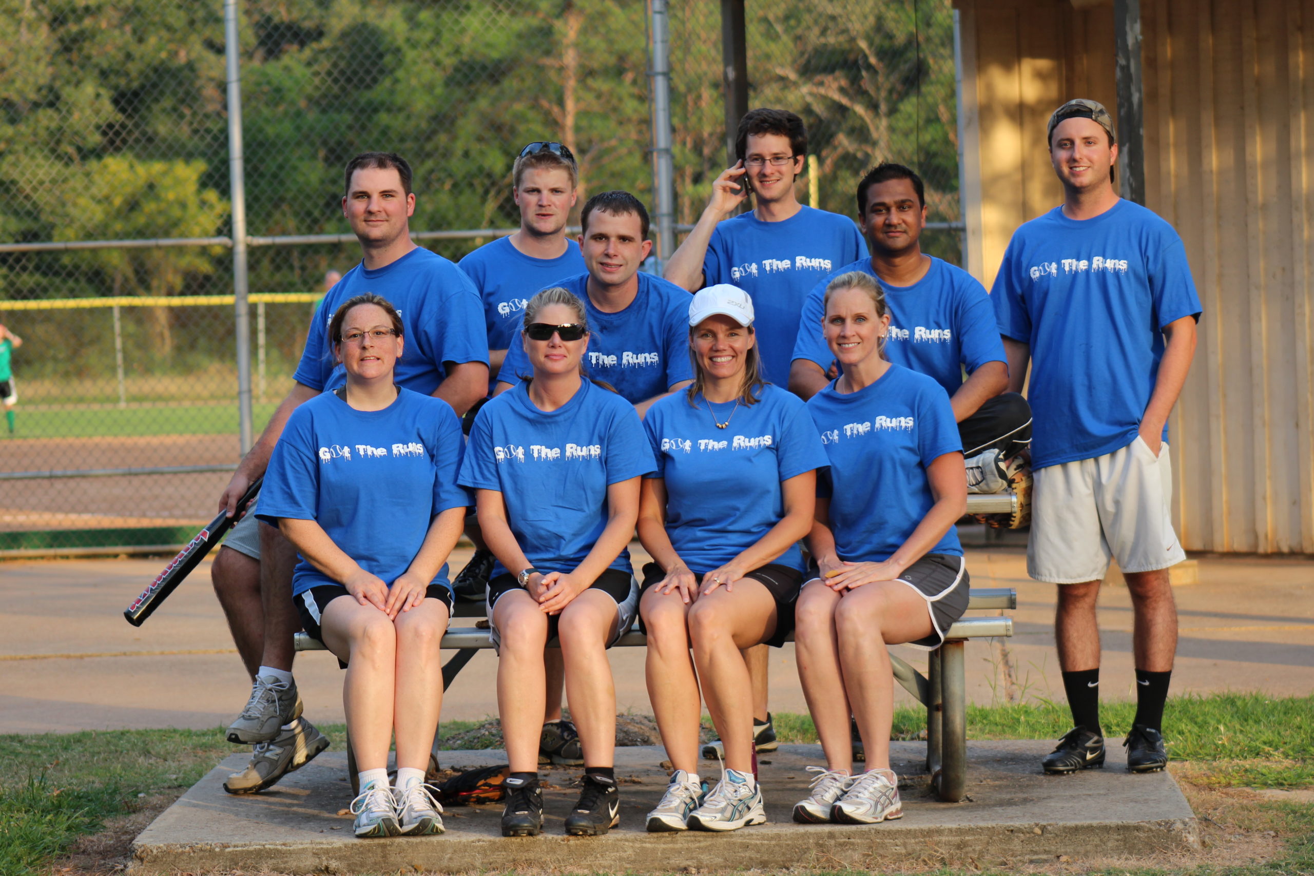 the iOffice softball team