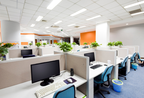 Organized, attractive offices can help firms attract top talent.
